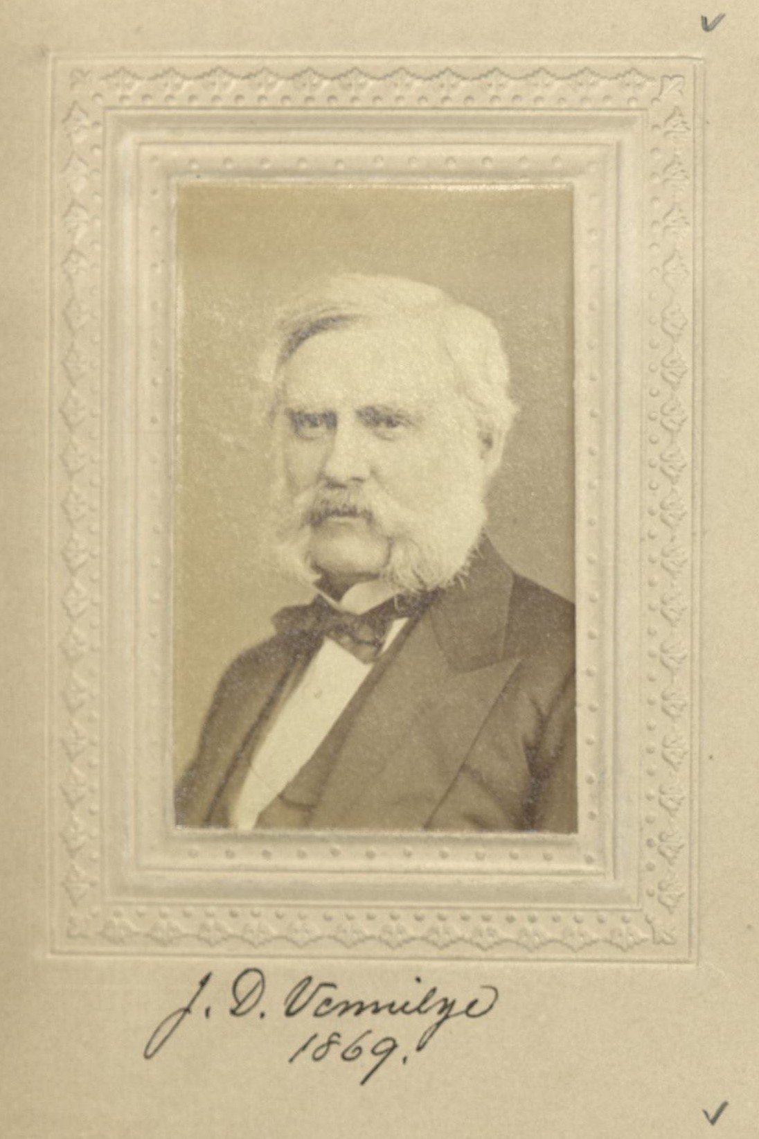 Member portrait of Jacob D. Vermilye